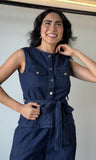 Dark Denim Vest