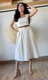 Ivoy Belt Dress