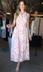 Floral Sleeveless Maxi Dress