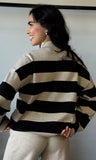 Comfy Stripe Sweater Set