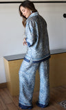 Animal Print Loose-fit Shirt