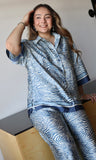 Animal Print Loose-fit Shirt