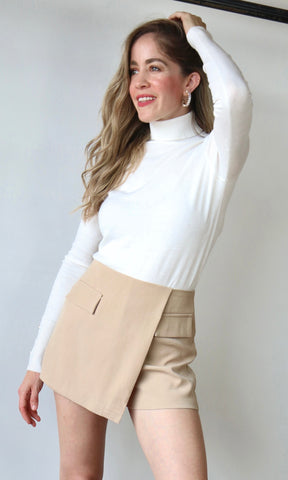 Late Front Flap Classic Skort