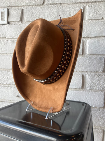 Mocha Western Hat