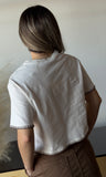 Embroidered Cotton Jersey Top