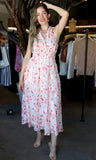 Floral Sleeveless Maxi Dress