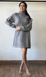 Turtleneck Sweater Dress