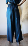 High Waist Tailored Wide Pants