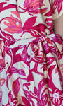 Printed Button-Down Maxi Dress