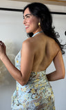Paisley Print Halter Top