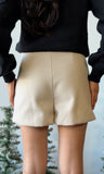 Beige Skort
